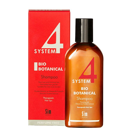 System 4 Био Ботанический шампунь для стимуляции роста волос 215 мл 1 шт