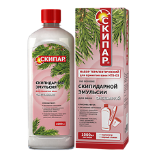 Купить Скипар Эмульсия смешанная Набор терапевтический для ванн 1000 мл 1 шт цена