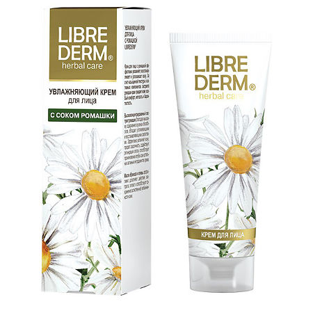 Изображение товара Librederm Herbal Care Крем для лица увлажняющий с ромашкой 75 мл 1 шт