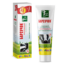 Изображение товара 7 Нот Здоровья Барсучок бальзам массажный разогревающий детский 50 мл 1 шт