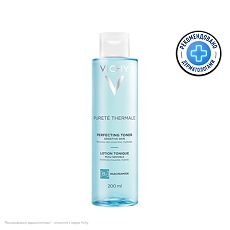Купить Vichy Purete Thermale Совершенствующий тоник для чувствительной кожи 200 мл 1 шт цена