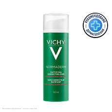 Купить Vichy Normaderm Крем корректирующий против несовершенств и жирного блеска 50 мл 1 шт цена