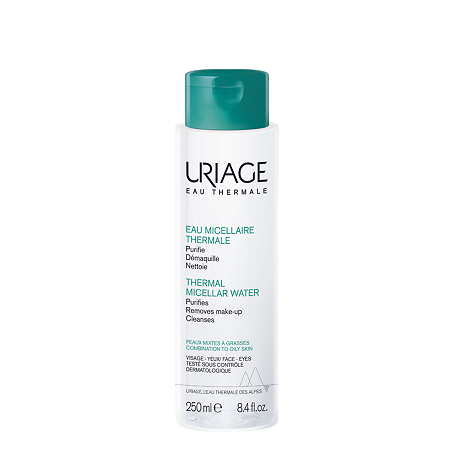 Изображение товара Uriage Thermal Micellar Water Мицеллярная очищающая для жирной и комбинированной кожи 250 мл 1 шт