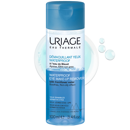 Uriage Средство для снятия водостойкого макияжа с глаз 100 мл 1 шт
