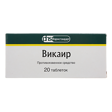 Купить Викаир таблетки 20 шт цена