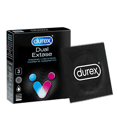 Изображение товара Презервативы Durex Dual Extase 3 шт
