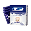 Презервативы Contex Extra Sensation с крупными точками и ребрами 3 шт