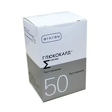 Изображение товара Тест-полоски Glucocard Sigma 50 шт