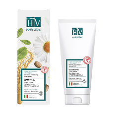 Купить Hair Vital Шампунь для сухих окрашенных поврежденных волос 200 мл 1 шт цена