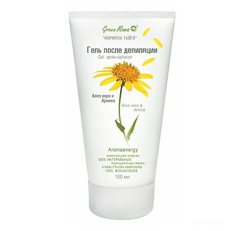 Изображение товара Green Mama Гель после депиляции Алоэ вера и арника 100 мл 1 шт