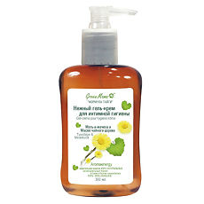 Купить Green Mama Нежный крем-гель для интимной гигиены Мать-и-мачеха и масло чайного дерева 300 мл 1 шт цена