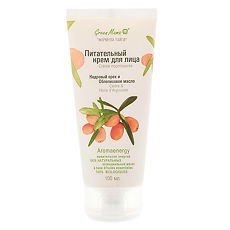 Купить Green Mama Крем для лица питательный Кедровый орех и облепиховое масло 100 мл 1 шт цена