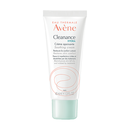 Avene Cleanance Hydra успокаивающий крем для пересушенной проблемной кожи 40 мл 1 шт