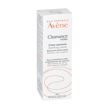 Avene Cleanance Hydra успокаивающий крем для пересушенной проблемной кожи 40 мл 1 шт