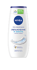 Изображение товара Nivea Гель-уход для душа Увлажнение и Забота 250 мл 1 шт