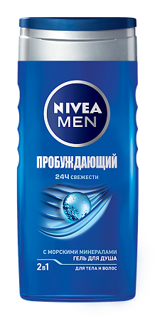 Изображение товара Nivea Men Гель для душа Пробуждающий 250 мл 1 шт