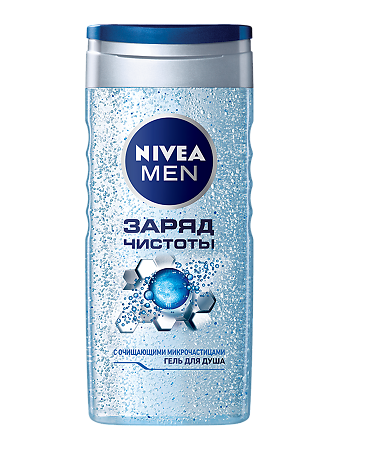 Изображение товара Nivea Men Гель для душа Заряд Чистоты 250 мл 1 шт
