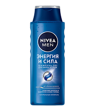 Купить Nivea Men Шампунь-уход Энергия и сила 400 мл 1 шт цена