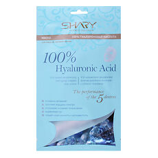 Купить Shary Маска для лица на тканевой основе 100% Гиалуроновая кислота 20 г 1 шт цена