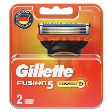 Купить Gillette Fusion Power сменные кассеты для бритья 2 шт цена