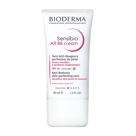 Bioderma Sensibio AR BB  Крем с тоном и солнцезащитным эффектом для кожи с покраснениями и розацеа, 40 мл 1 шт