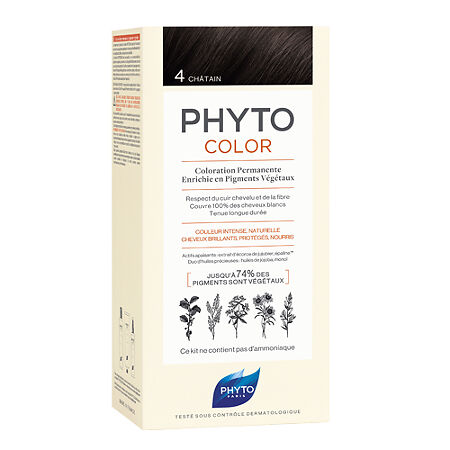 Phyto Фитоколор/Phyto Color Краска для волос шатен оттенок 4 1 шт