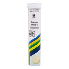 Купить Арнебия Магний / Arnebia effervescent tablets magnesium шипучие таблетки массой 4 г 20 шт цена