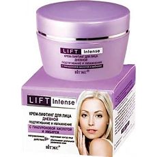 Купить Vitex Lift Intense Крем-лифтинг для лица дневной подтягивающий и увлажняющий с гиалуроновой кислотой и имбирем 45 мл 1 шт цена