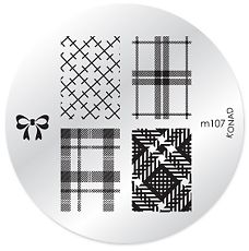 Купить Печатная форма (диск) для маникюра Konad image plate M107 1 уп цена