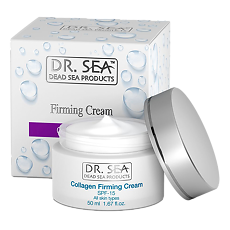 Купить Dr.Sea Крем коллагеновый укрепляющий SPF15 50 мл 1 шт цена