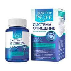 Купить Доктор Море Система Очищение капсулы по 450 мг 60 шт цена