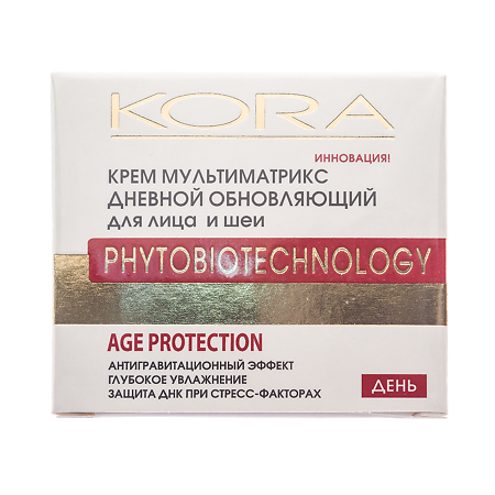 KORA Крем Мультиматрикс ночной обновляющий для лица и шеи 50 мл 1 шт