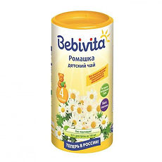 Купить Чай Бэбивита (Bebivita) гранулированный детский Ромашка с 4 мес. 200 г 1 шт цена