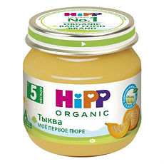 Купить Пюре Hipp тыква Мое Первое Пюре с 5 мес. 80 г 1 шт цена