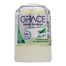Купить Дезодорант Grace Aloe Vera кристаллический с алое вера 50 г 1 шт цена