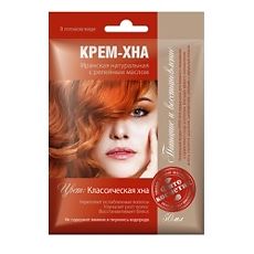 Купить Крем-хна Фитокосметик в готовом виде Классическая хна с репейным маслом 50 мл 1 шт цена