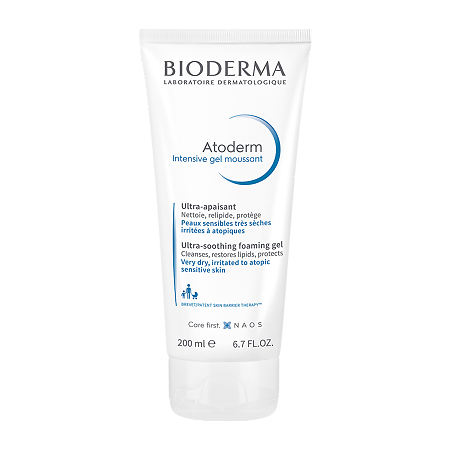 Bioderma Atoderm Успокаивающий Гель Интенсив для сухой раздраженной и атопичной кожи лица и тела 200 мл 1 шт