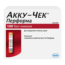 Купить Тест-полоски Акку-Чек Перформа 100 шт цена
