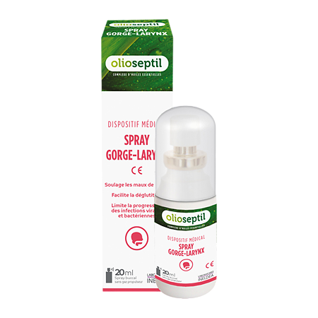 Олиосептил/Olioseptil Спрей для горла Gorge-Larynx 20 мл 1 шт