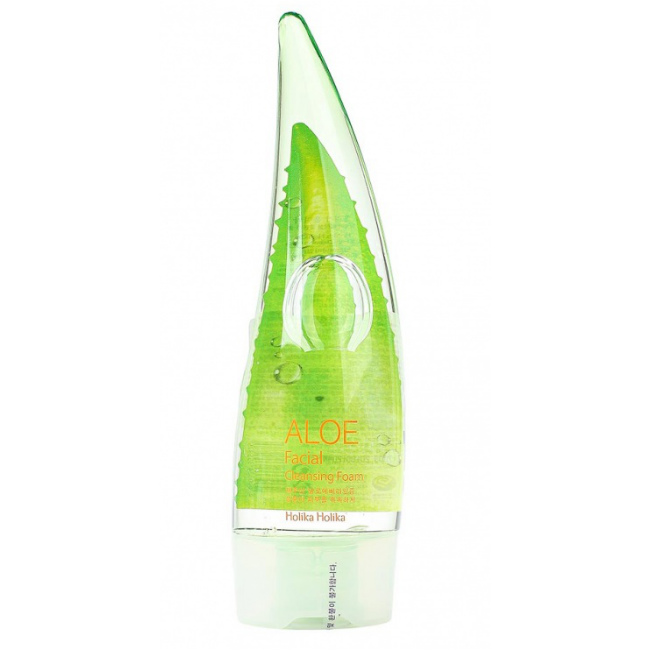 Изображение товара Holika Holika Aloe 99% пенка для умывания с алоэ вера 150 мл Изображение товара Holika Holika Aloe 99% пенка для умывания с алоэ вера 150 мл