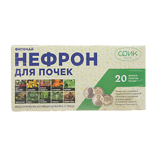 Купить Фиточай Нефрон почечный фильтр-пакеты 1,5 г 20 шт цена