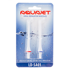 Изображение товара Насадки к ирригатору Little Doctor AquaJet LD-A8 и LD-A3 стандартные LD-SA01 2 шт