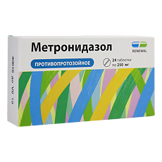 Купить Метронидазол Реневал таблетки 250 мг 24 шт цена