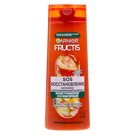 Изображение товара Garnier Fructis Шампунь SOS Восстановление 400 мл 1 шт