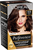 Loreal Paris Стойкая краска для волос Preference 4.15 Каракас глубокий каштан 1 шт
