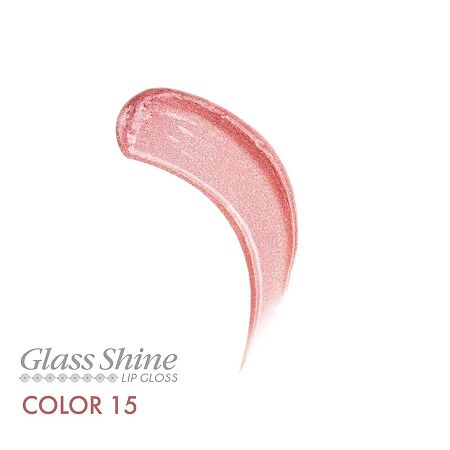 Блеск для губ Lux Vizage Glass Shine тон 15 3 г 1 шт