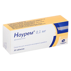 Купить Ноурем таблетки 0,1 мг 30 шт цена