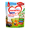 Каша Малютка молочная гречневая с черносливом с витаминами и минералами 4 мес. 220 г 1 шт