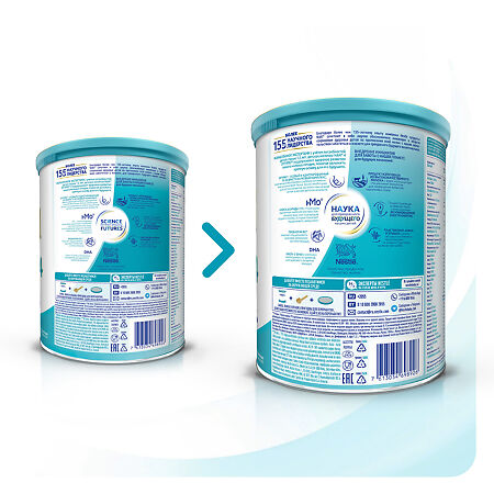 NAN 4 Optipro Детское молочко c олигосахаридами 2`FL и пробиотиками для детей с 18 мес 800 г 1 шт