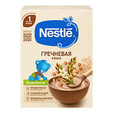 Изображение товара Nestle Каша гречневая безмолочная с бифидобактериями с витаминами и минералами с 4 мес 200 г 1 шт